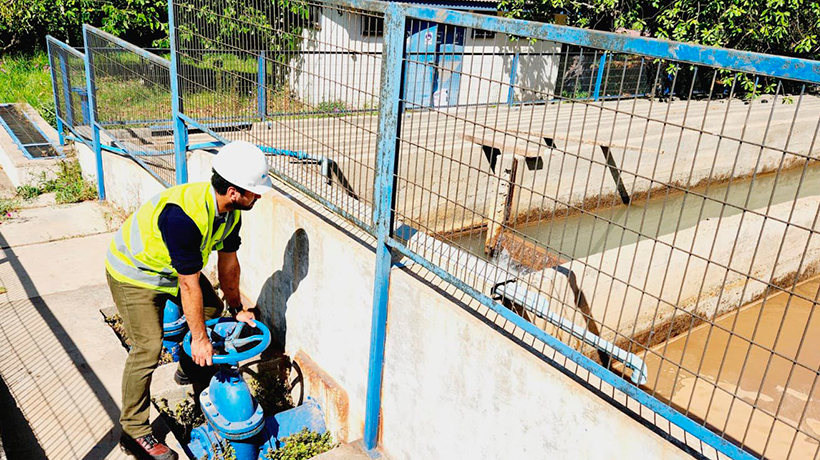 Normalizado se encuentra el servicio de agua potable en Los Andes