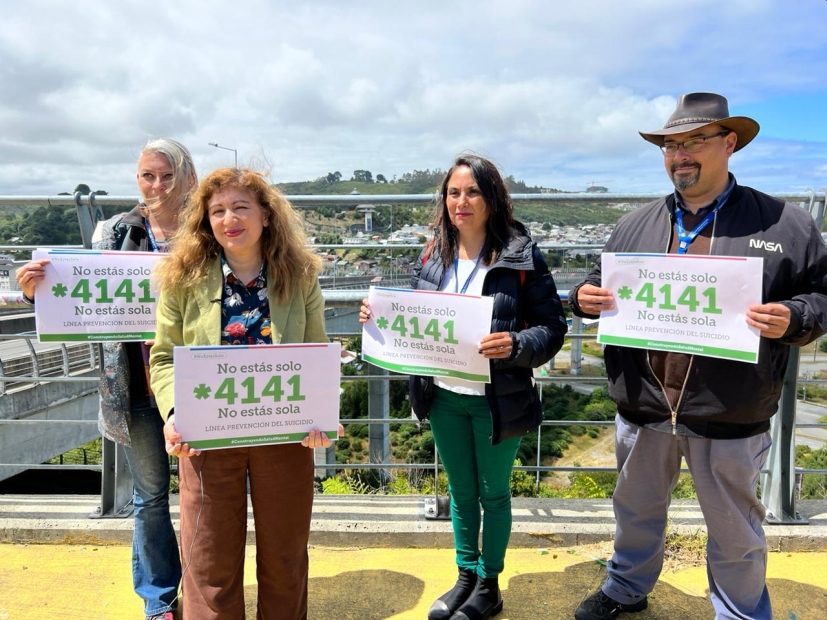 En Puerto Montt presentaron una nueva línea telefónica para la prevención del suicidio