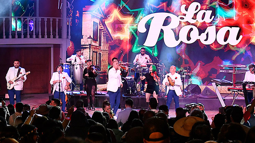 Grupo Red fue el bajativo del show de La Rosa en una noche marcada por la sorpresa del humor y el éxito de Illapu