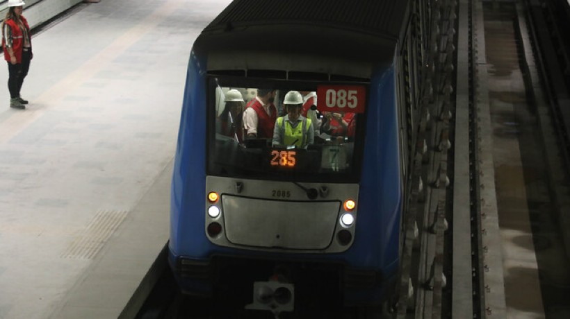 Metro realizó el primer recorrido de prueba de la extensión de la Línea 2