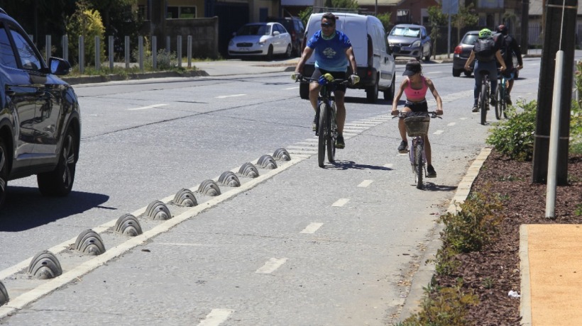 Abrieron al p blico ruta peatonal inclusiva en San Pedro de la Paz