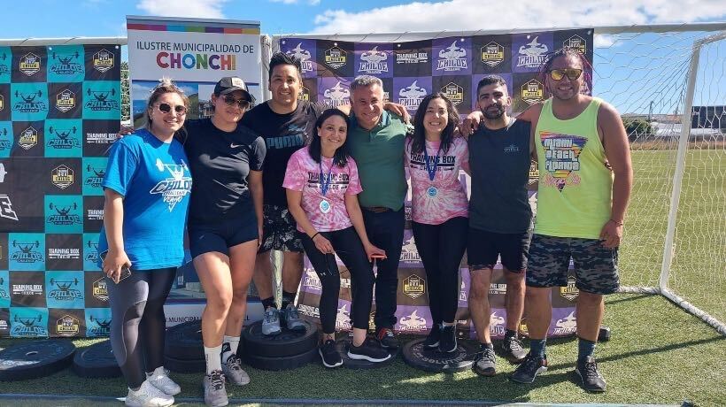 Más de 40 deportistas se hicieron presente en la competencia de crossfit de Chonchi
