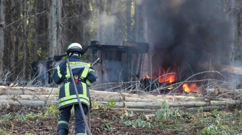 Aún no hay detenidos por ataque incendiario a forestal en Osorno
