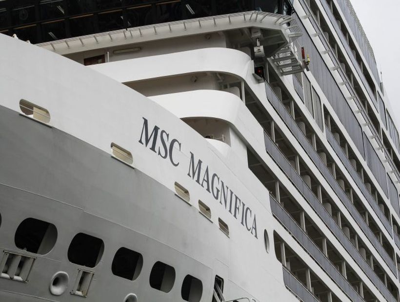 Crucero MSC Magnífica desembarcó en Puerto Montt