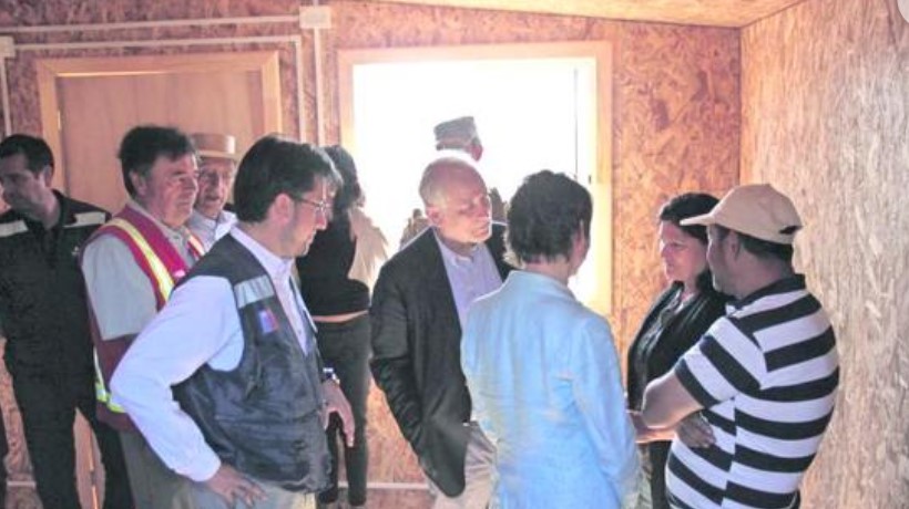 En Ninhue se entregó primera vivienda de emergencia