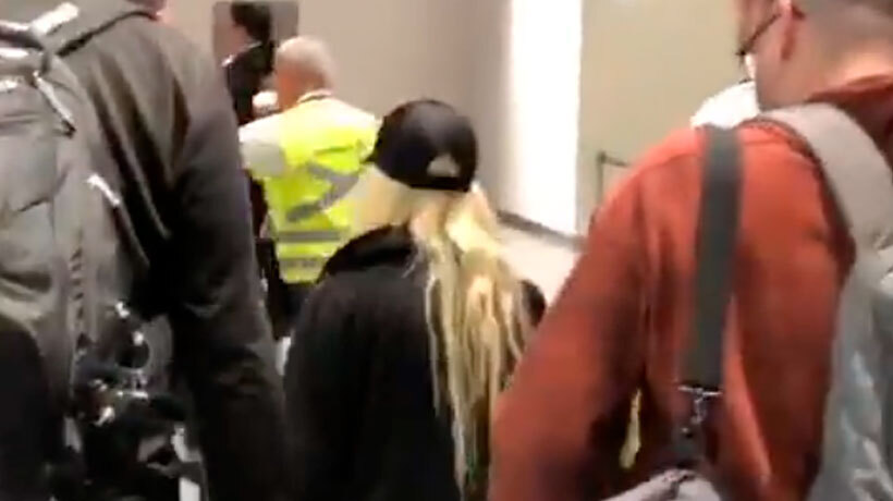 [VIDEO] Christina Aguilera ya llegó a Chile para su presentación en el Festival de Viña