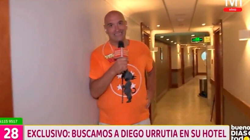 [VIDEO] Incómoda persecusión hasta habitación del hotel sufrió Diego Urrutia tras su paso por Viña
