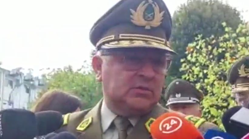 General Director De Carabineros Visitó A Cabo Atropellado En Concepción