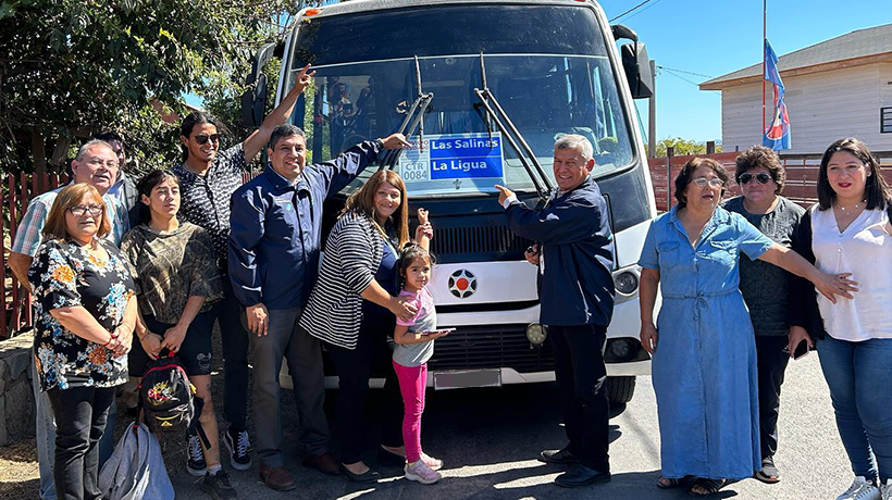 Las Salinas de Papudo contarán con primera vez transporte público