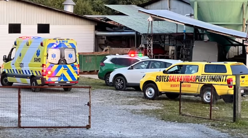 Rescataron a hombre que se estaba ahogando en el canal Tenglo de Puerto Montt