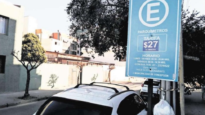 Precio de los estacionamientos con parquímetros en Concepción podría a llegar a $31 por minuto con la nueva licitación