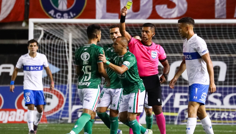 Nicolás Gamboa es sancionado con 15 partidos de suspensión tras altercado en duelo Audax-UC