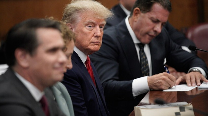 Donald Trump se declaró no culpable de pagos irregulares a actriz porno: regresó a Florida