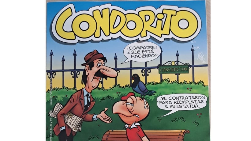 [FOTO] Así es la portada que la revista de Condorito le dedicó a Concepción