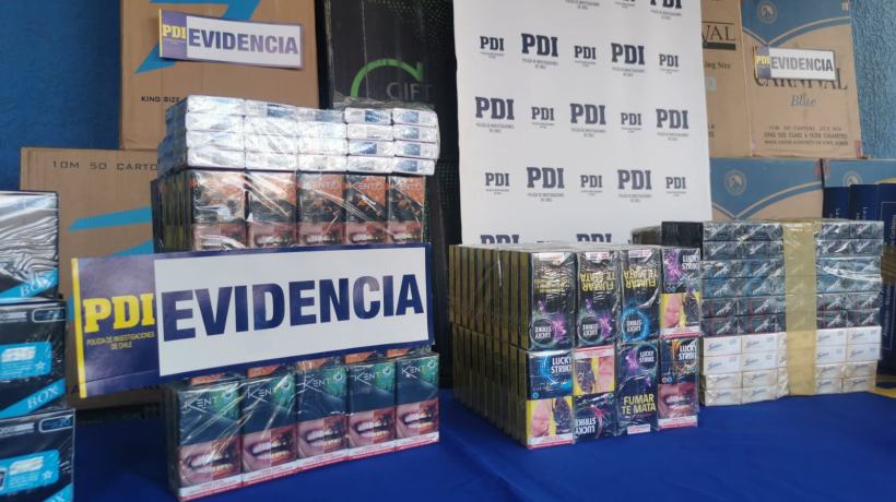 Incautaron Más De 29 Mil Cajetillas De Cigarros Ilegales En El Gran Concepción 7256