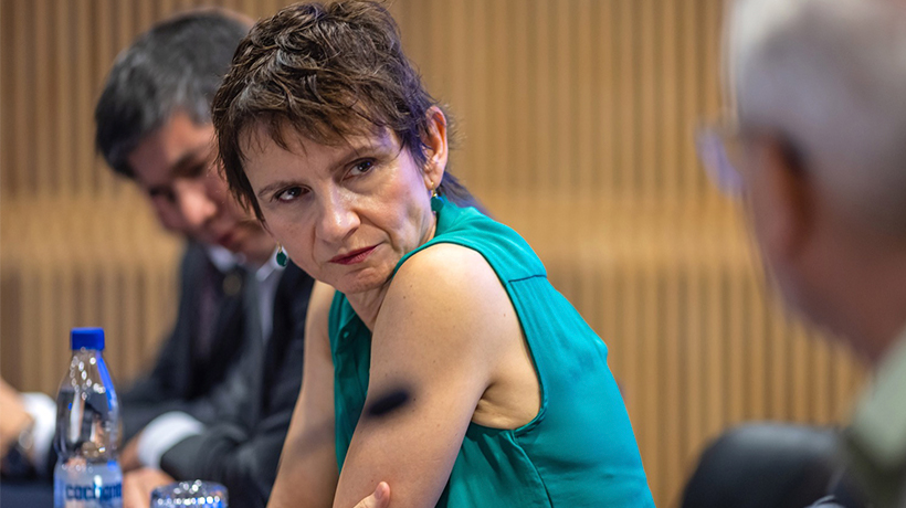 Ministra Tohá por homicidio de cuatro personas en Quilpué: "Serían réplicas del crimen de la sargento Olivares" Ministra Tohá por homicidio de cuatro personas en Quilpué: "Serían réplicas del crimen de la sargento Olivares"