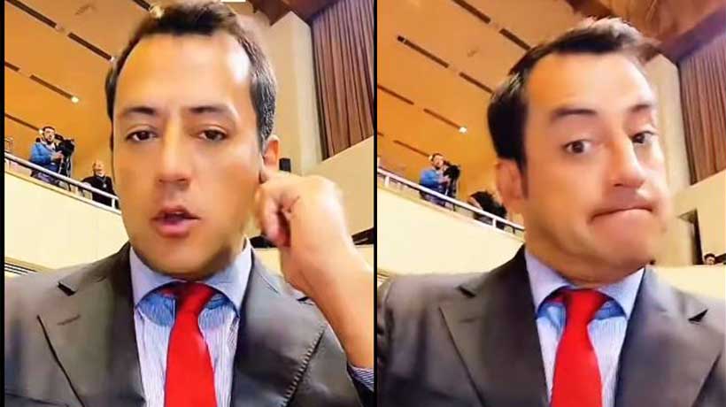 [VIDEO] Hotuiti Teao y polémico live durante votación en la Cámara: “¡Manga de comunistas!”