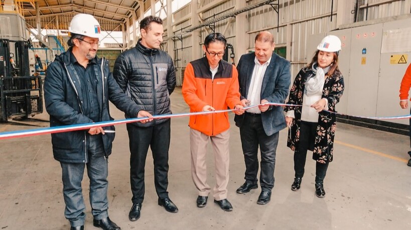 Inauguran planta de pellet en La Unión: puede producir 10 mil toneladas este año Inauguran planta de pellet en La Unión: puede producir 10 mil toneladas este año