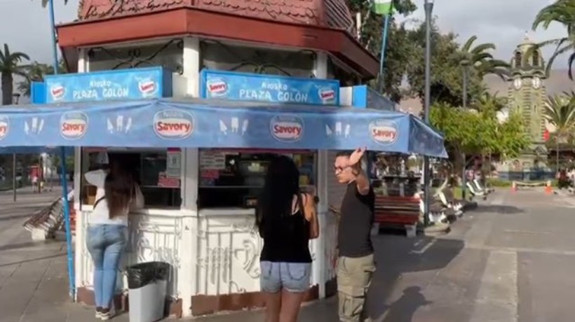 Dueña del kiosko de la Plaza Colón asegura que solo este mes han ingresado a robar a su negocio tres veces
