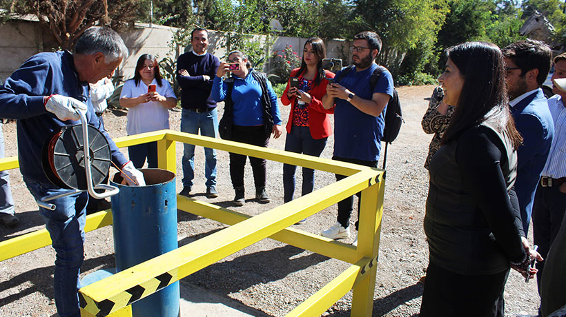 San Felipe: entregan pozo provisorio para reforzar fuentes de agua de APR