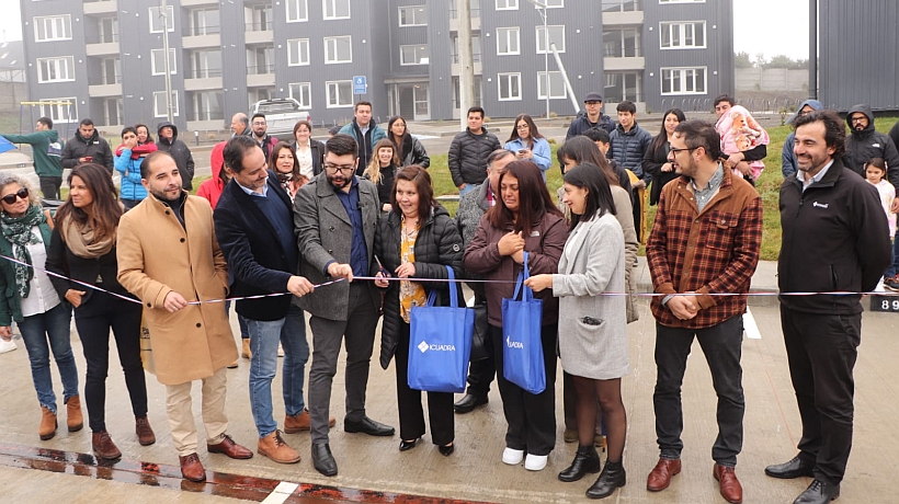 Inauguraron 200 departamentos de integración social en sector Jardín Austral de Puerto Montt