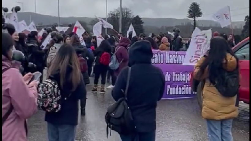 Bloquearon El Viaducto Masiva Marcha Se Desarrolla Por El Puente Pedro