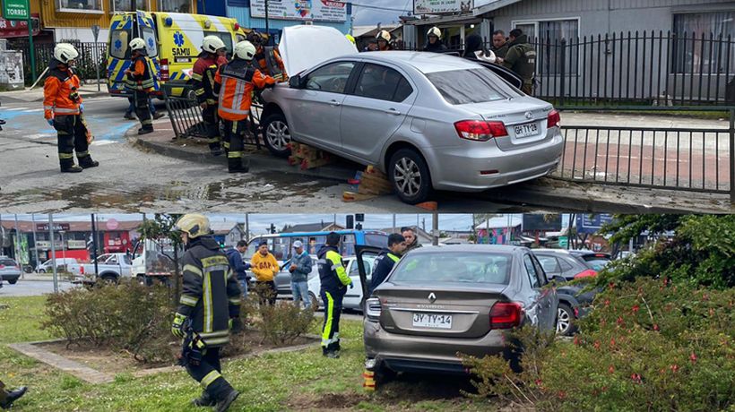 Un Adulto Y Dos Ni Os Resultaron Lesionados En Colisi N De Autos En