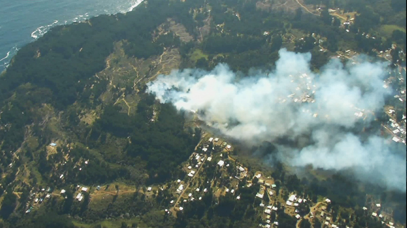 Alerta Roja En Valpara So Incendio Forestal Activo Ha Consumido