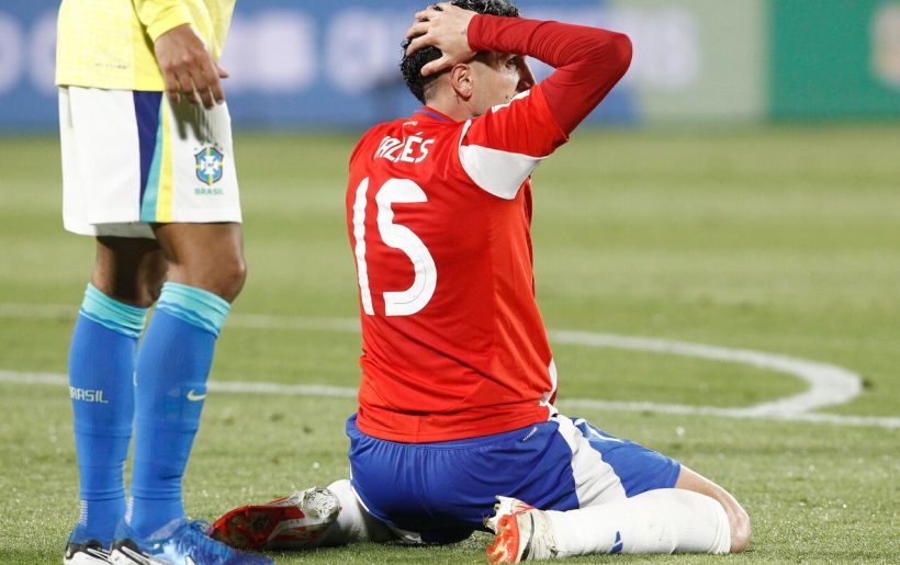 Chile perdió 2-1 con Brasil, sumó su tercera derrota consecutiva y sigue al fondo de las clasificatorias