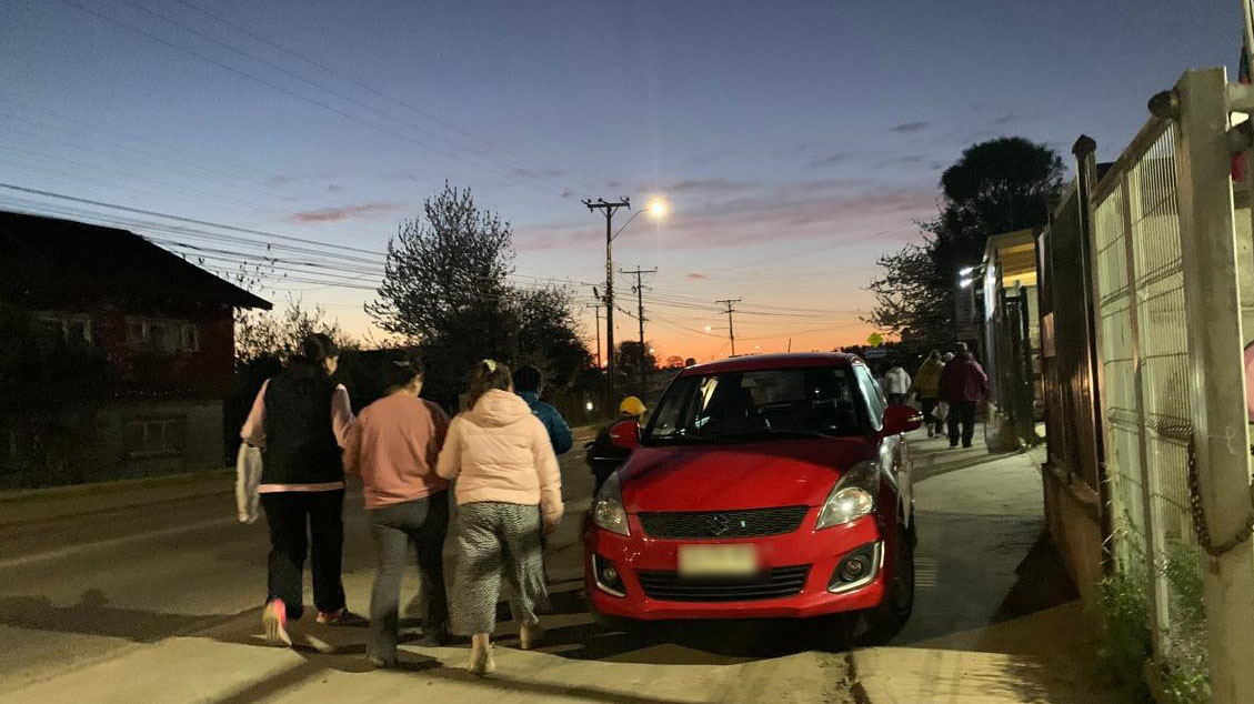 Vecinos identifican espacios públicos que podrían ser mejorados en barrio Arrebol de Purranque