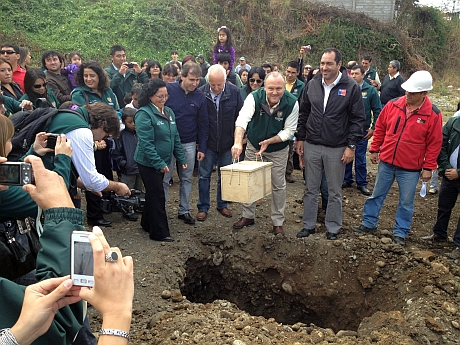 En Temuco comenzó la construcción del conjunto 