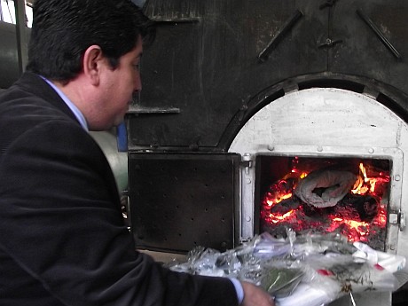 En el hospital de Ancud incineraron más de cuatro kilos de drogas