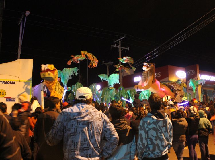 Un éxito resultó la presentación de los Carros Alegóricos del Verano ...