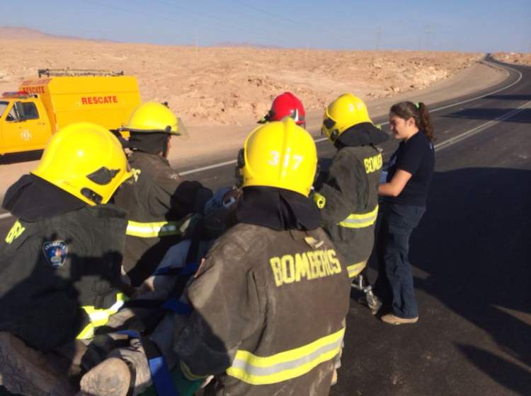 Tres Trabajadores Resultaron Lesionados Tras Volcar La
