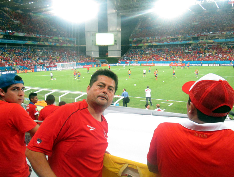Hincha que ha acompañado a Chile en los últimos tres mundiales cree que