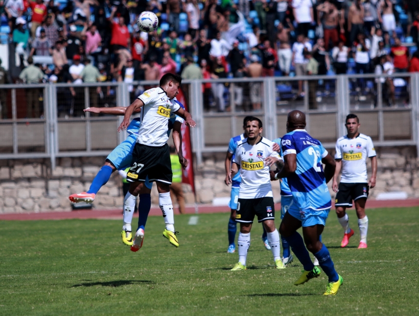 Finalizó el partido entre San Marcos y Colo Colo en el ...