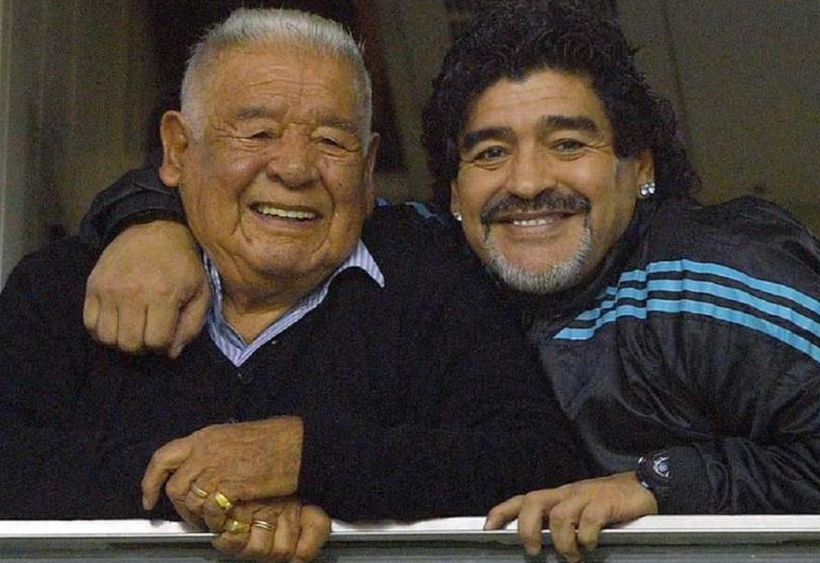 A los 87 años murió don Diego, el papá de Maradona ...