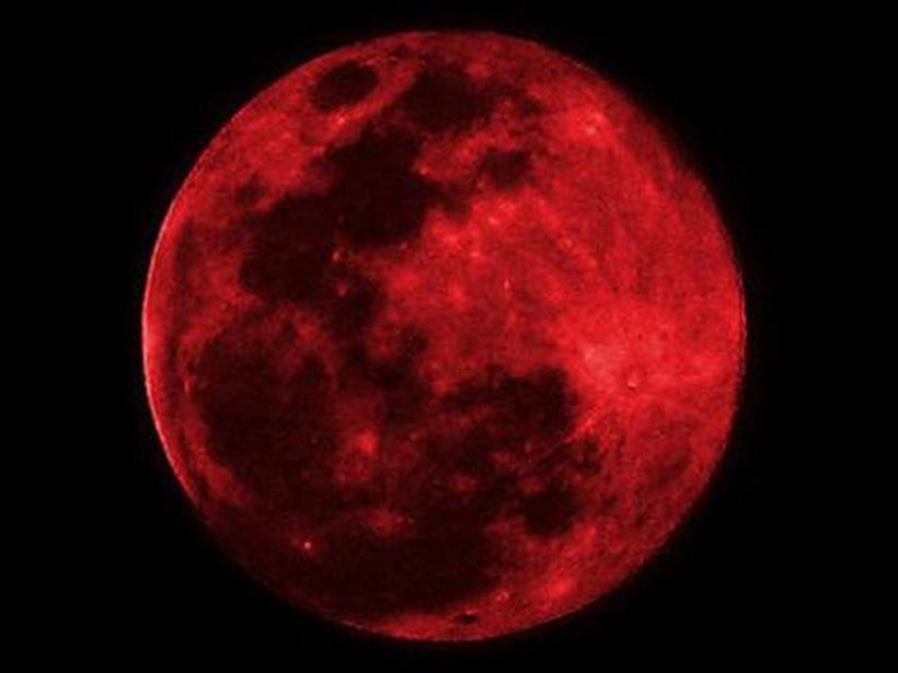 ¿Qué es la luna roja y por qué se ve así? soychile.cl