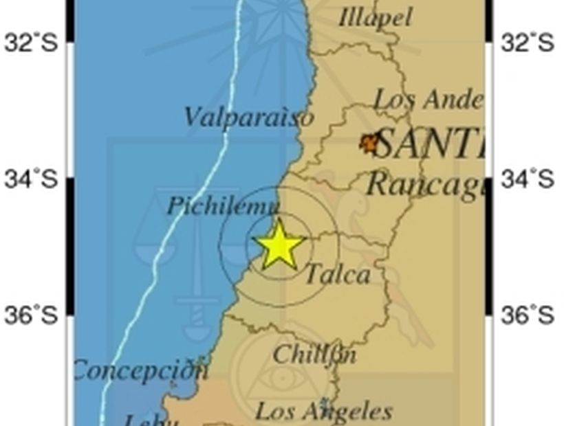Un sismo de 4,8º Richter se percibió durante este mediodía ...