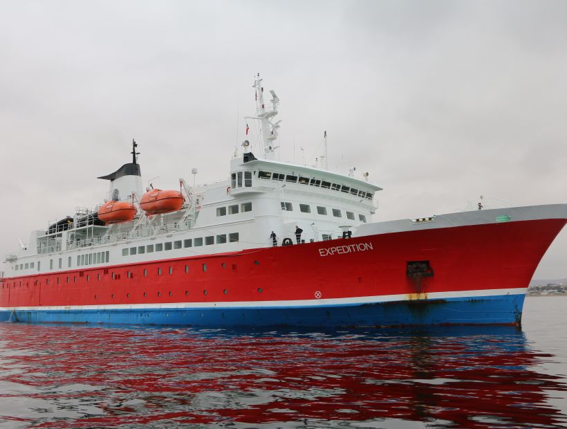 Un crucero recaló en las costas de Caldera | soychile.cl