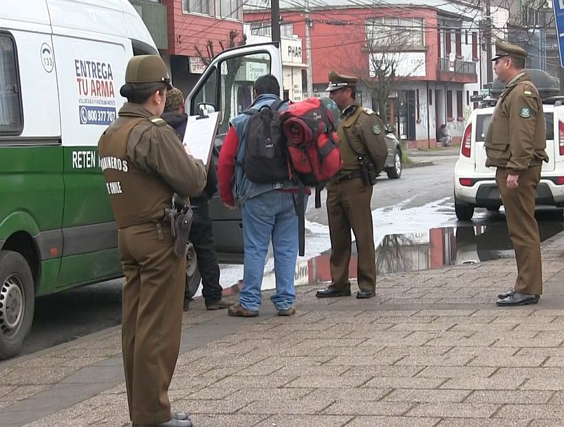 Operativo de Carabineros en La Araucanía dejó 115 detenidos | soychile.cl