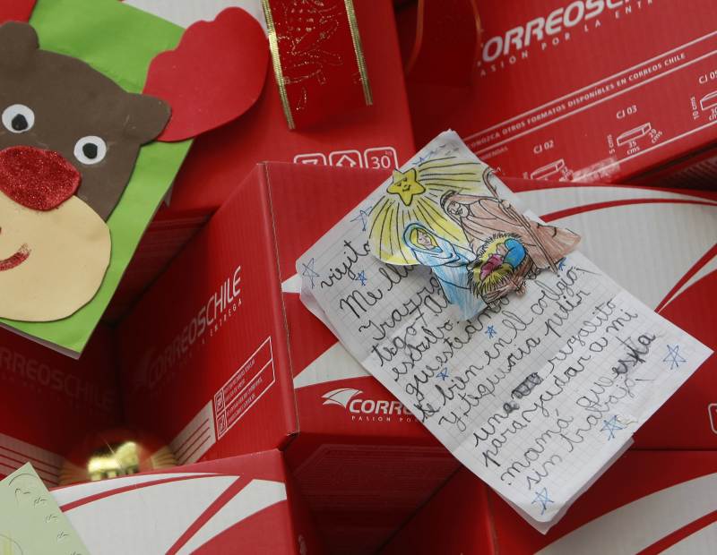 Cómo hacer que la carta al Viejito Pascuero no se 