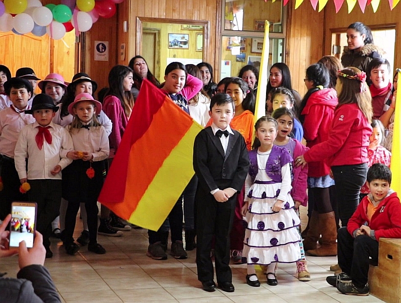 Colina Rio Sur Escuela rural Colonia Río Sur celebró 59 años