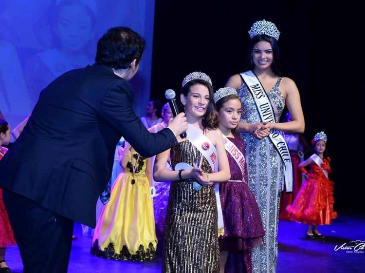 Fotos Pequena Calamena Se Corono Como Miss Mini Chile 18 Soychile Cl