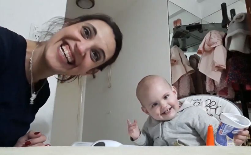 [VIDEO] Los gestos y las reacciones de esta bebé argentina cautiva las redes sociales