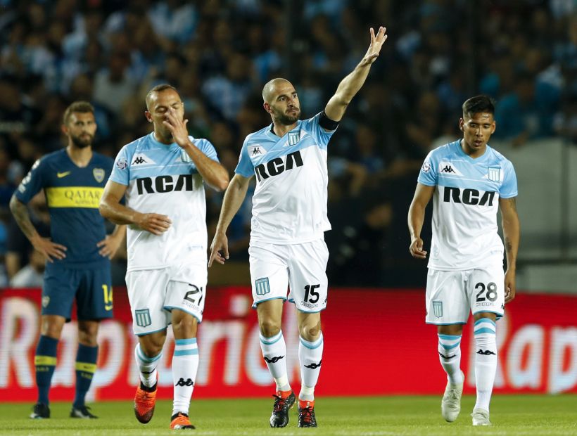El Racing de Díaz, Mena y Arias empató con Boca y mantuvo el liderato de la Superliga Argentina