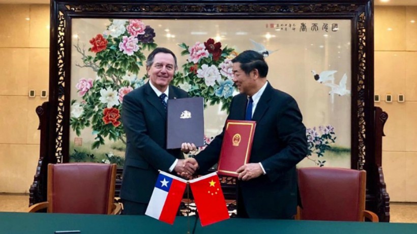 Chile firmó acuerdo de cooperación de la 