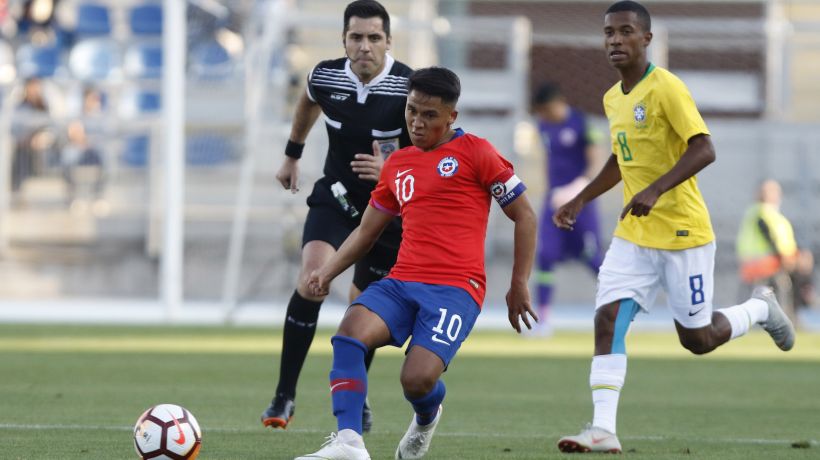 Chile enfrentará a Brasil y Colombia en Sudamericano Sub 20