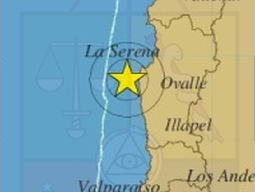 Sismo de 5.2 Richter se sintió esta tarde en la Región de Coquimbo