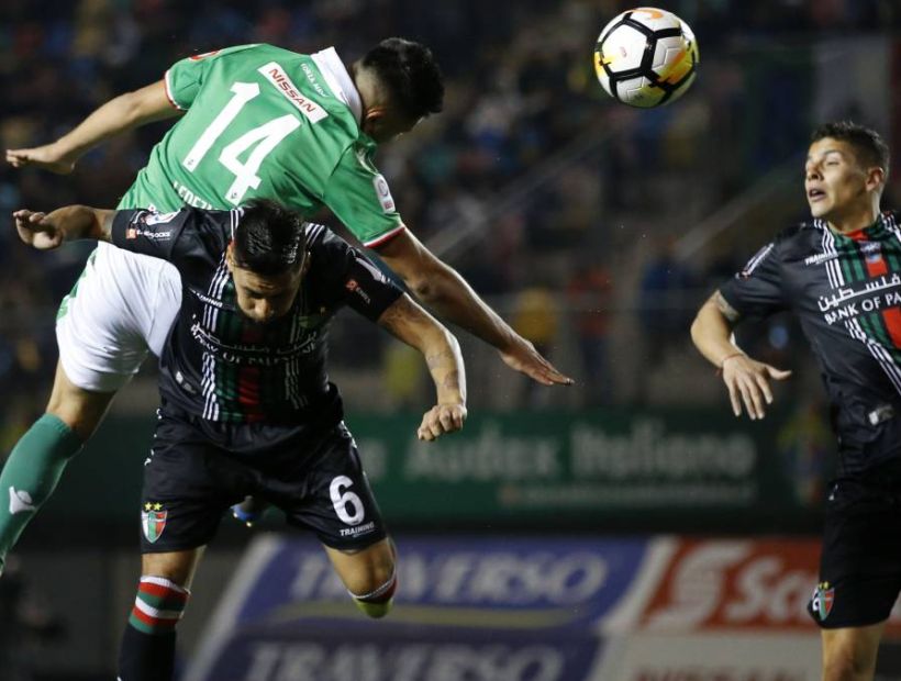 Audax Italiano empata 0-0 con Palestino en la primera final de la Copa Chile